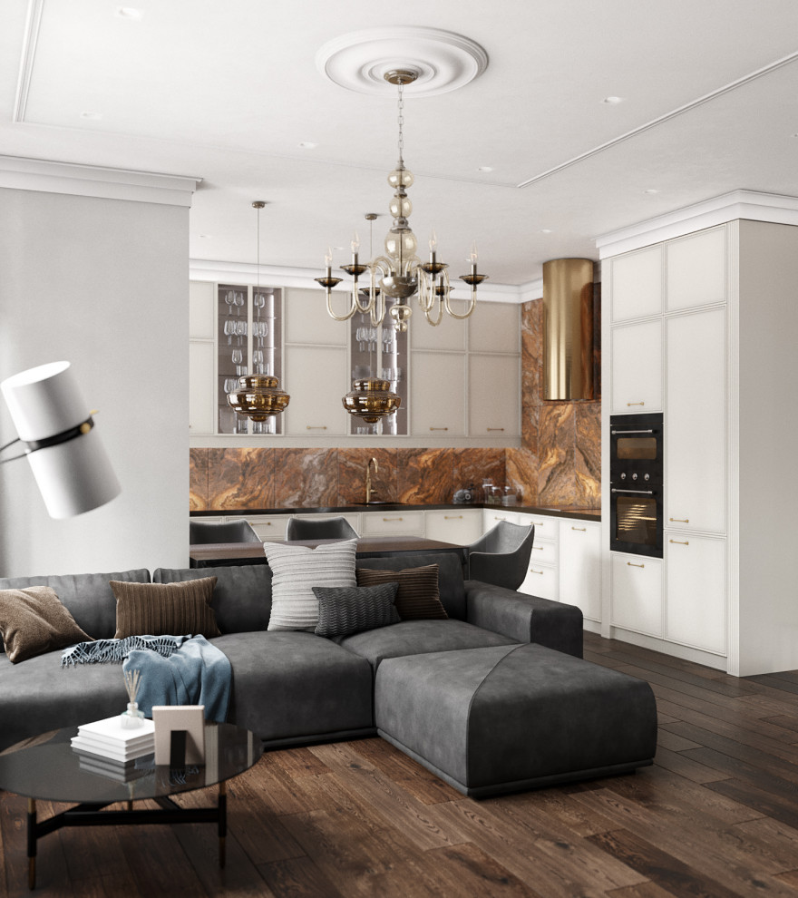 Проект интерьера квартиры в ЖК «Солнечный Олимп»