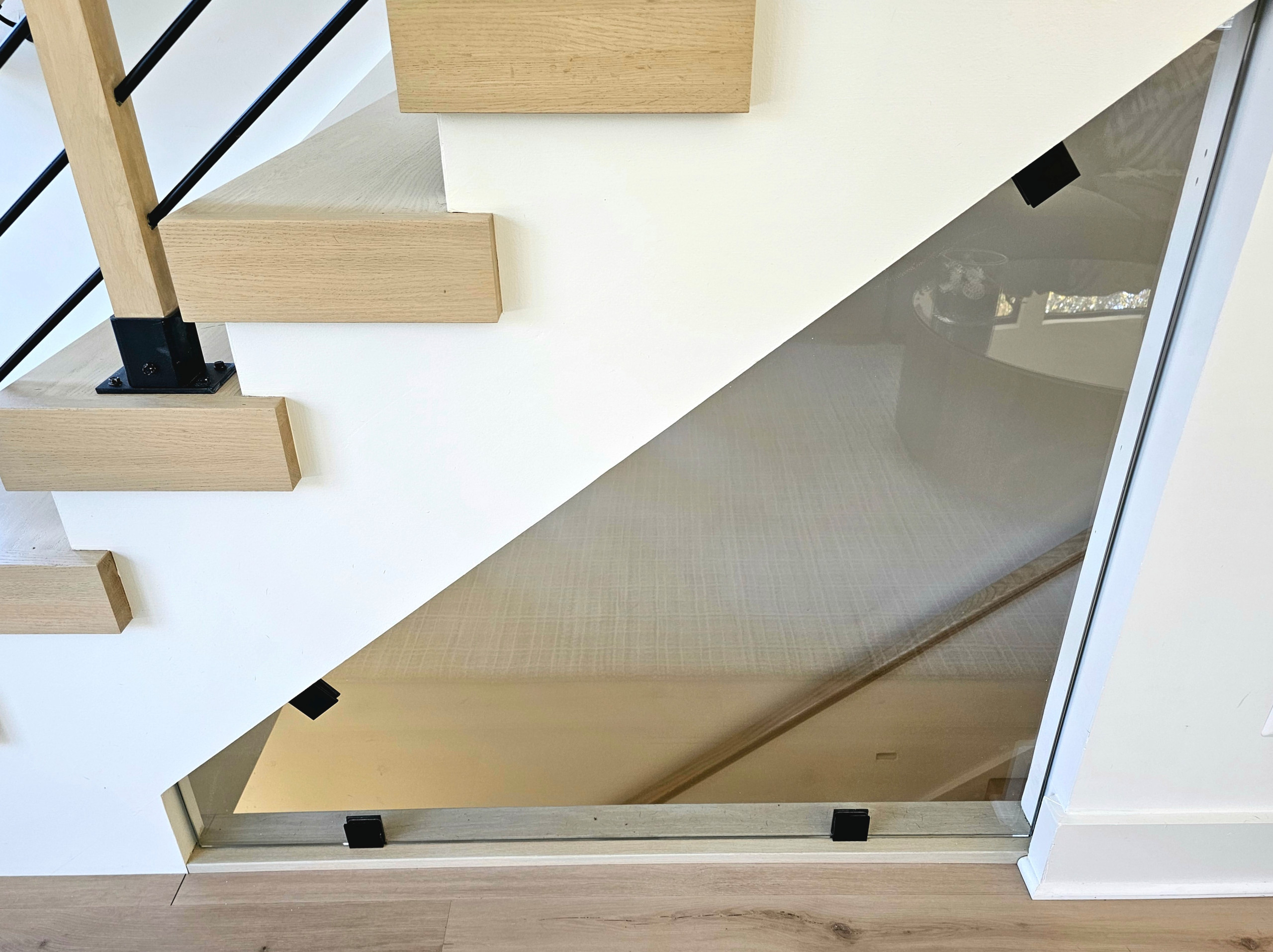 111_Open-Rise Stair with a Stunning Pool View, Great Falls, VA 22066