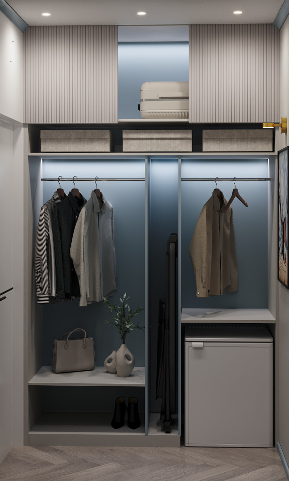 Проект 2х-комнатной квартиры в Мегаполис-парке