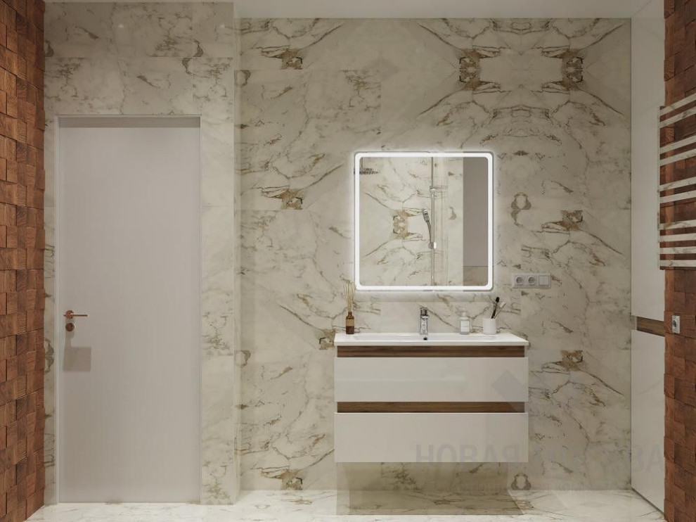 Дизайн-проект однокомнатной квартиры 40 кв.м в Марьино в ЖК «Домашний»