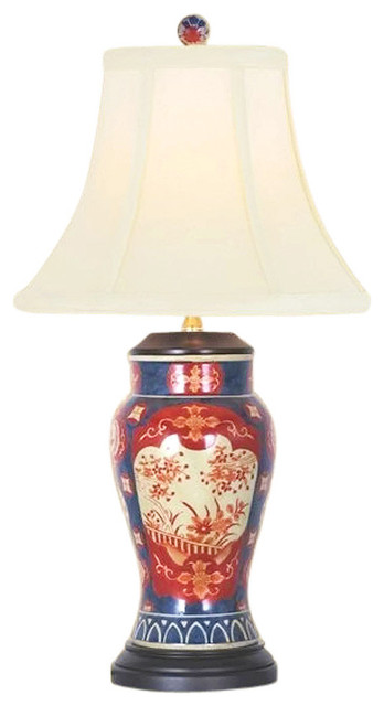 Chinese Porcelain Fl Imari Style, Vase Style Table Lamps