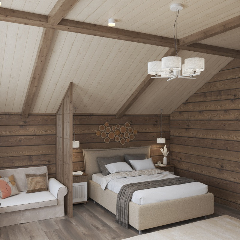 Дом деревянный