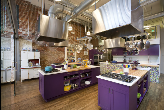 Stir Cooking School industrial-kitchen