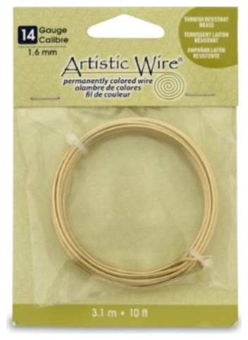Artistic Wire 16-Gauge,Tarnish-Resistant Silver 10-Feet 