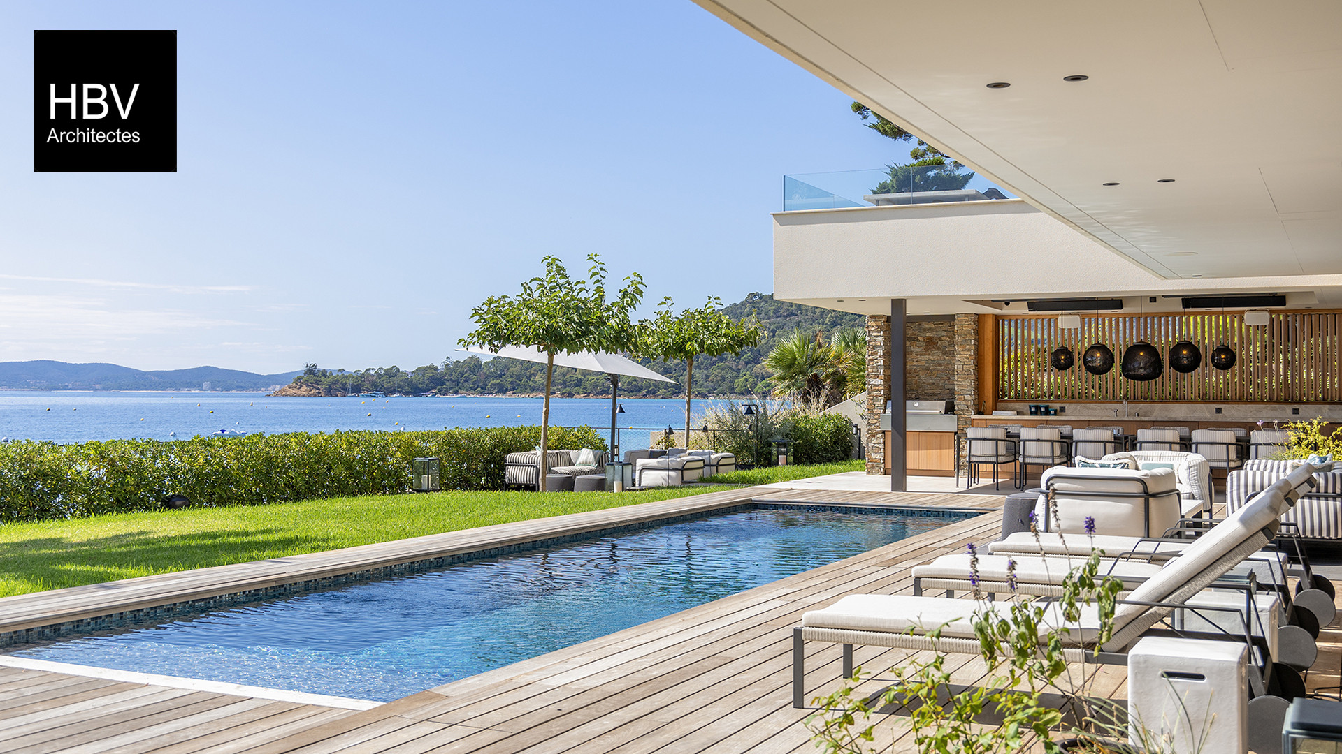 Villa sur la plage