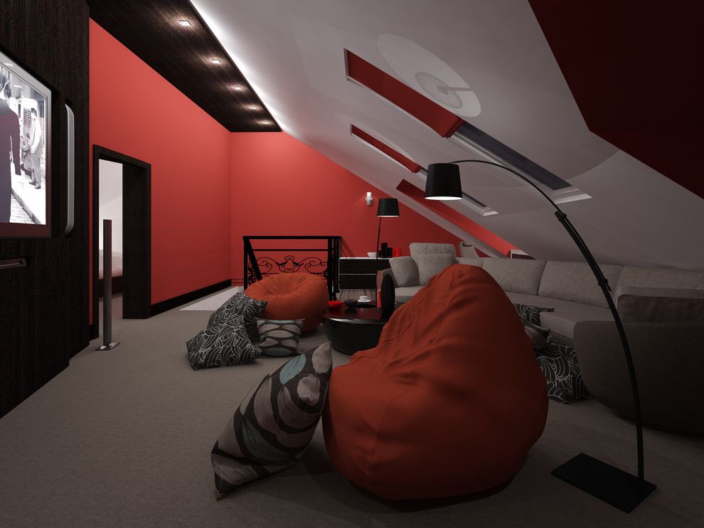 Дизайн-проект таунхауса в классическом стиле