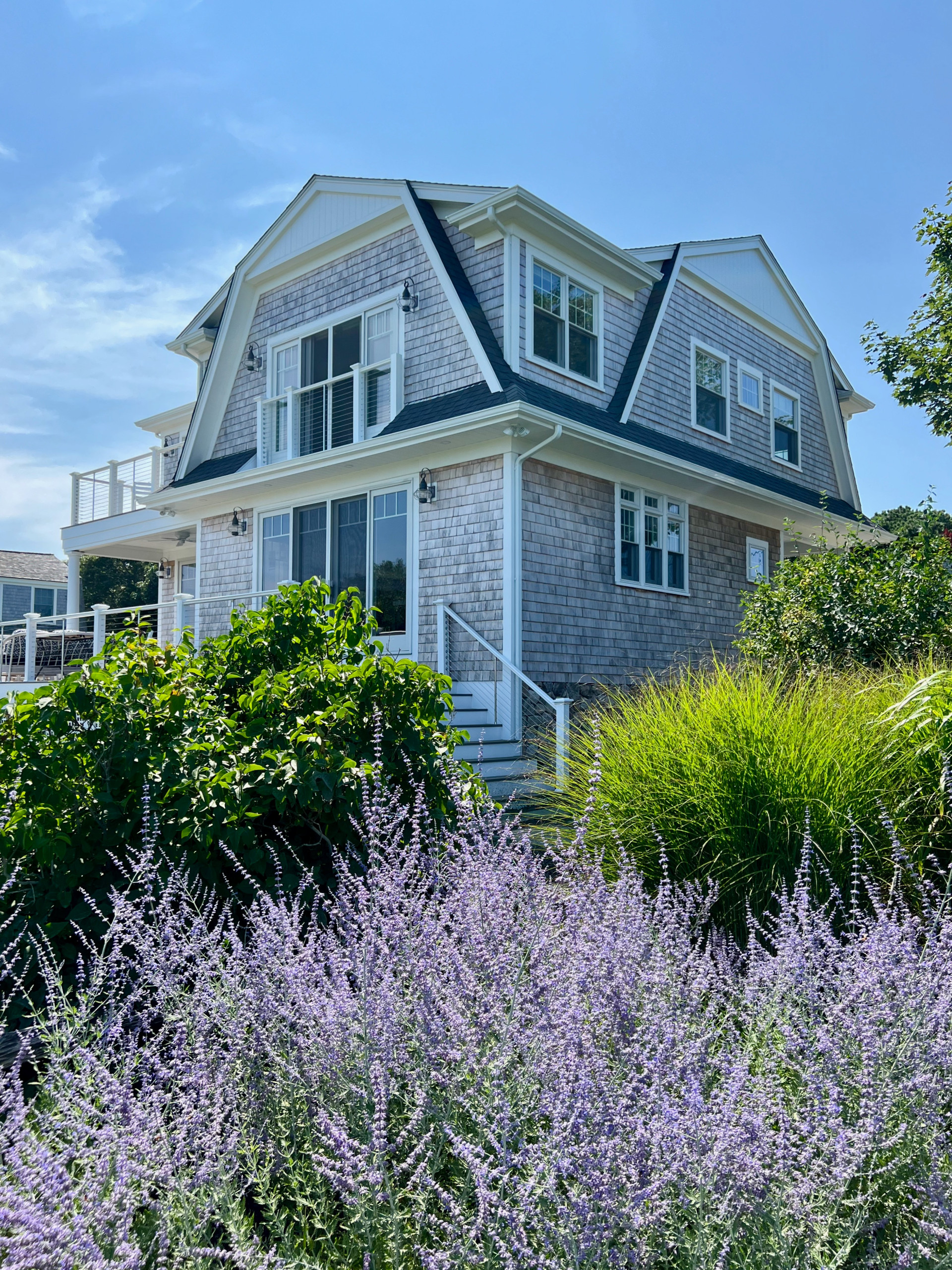 Two Views Waterfront Shingle Style Home