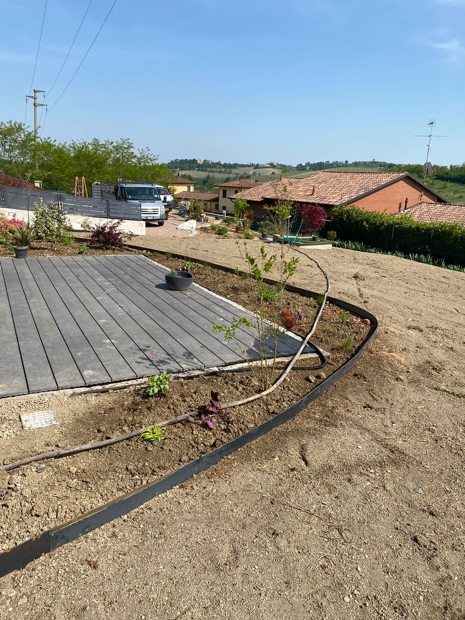 Realizzazione Le colline in fiore