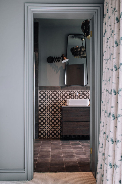 Victorian Renovation contemporary-bathroom