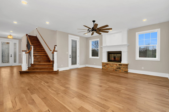 Custom Two Story craftsman-salon
