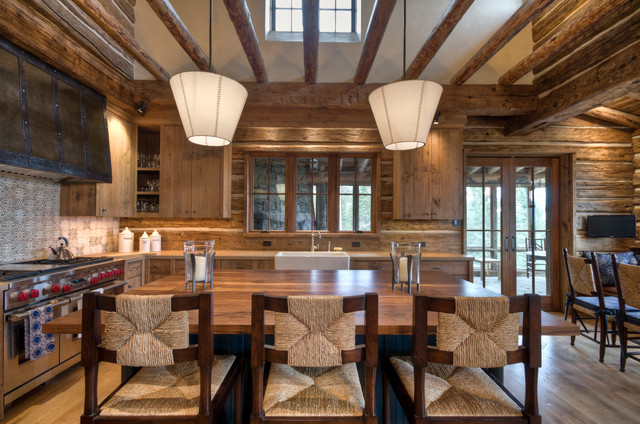 Big Sky Ansel Haus traditional-kitchen