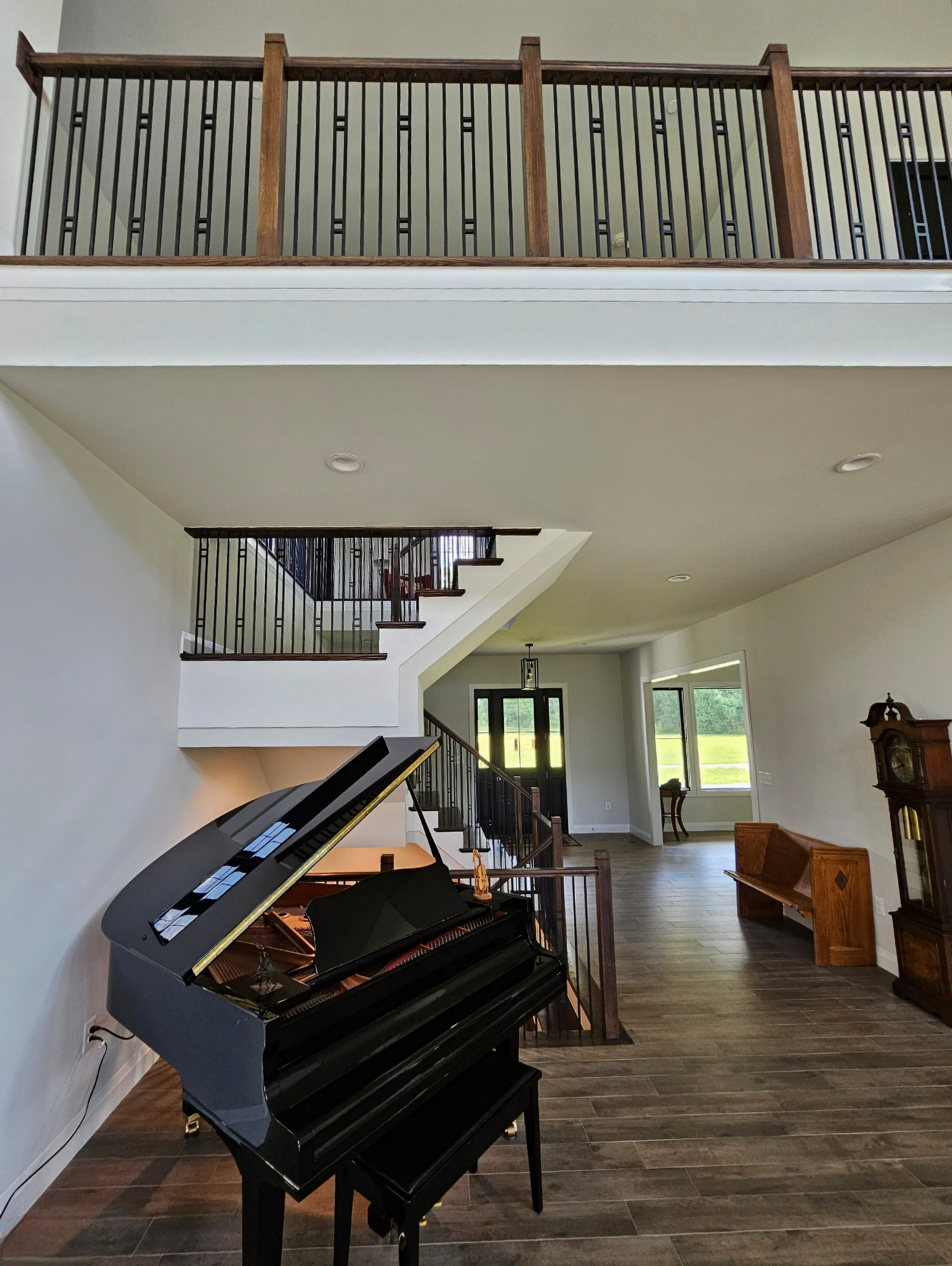 109_Impressive Floating Staircase in Countryside Retreat, Upper Marlboro, MD