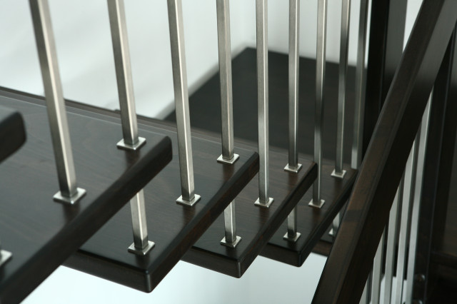 Freitragende Treppe - Basic-Line classique-couloir