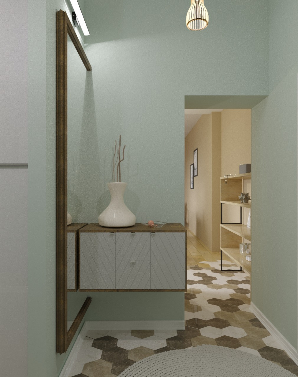 Дизайн проект 2ух комнатной квартиры