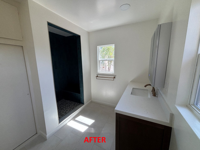Bathroom Renovation (Before and After)