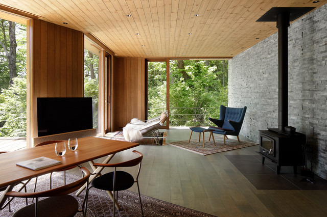 YY山荘 contemporain-salon