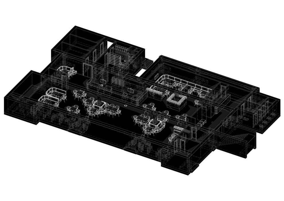 Дизайн интерьера квартиры, кафе "Бора-Бора"