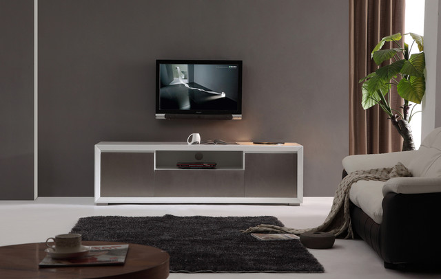 B-Modern | Esquire White High-Gloss TV Stand -$1600.00 - Modern ... B-Modern | Esquire White High-Gloss TV Stand -$1600.00 - Modern ...