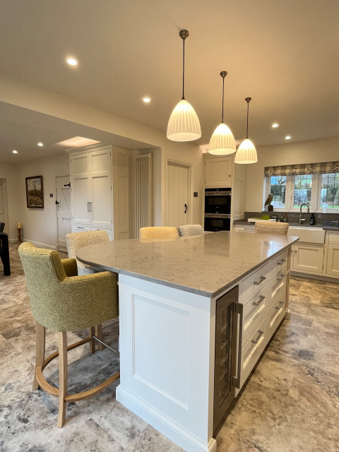Open Plan Kitchen Diner transitional-kitchen