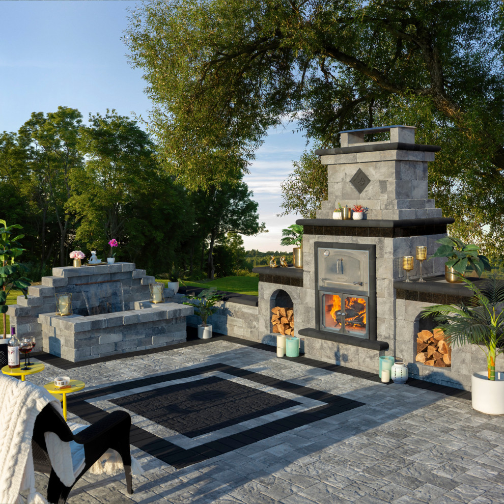 Cambridge Pavingstones Modern Patio New York by Cambridge