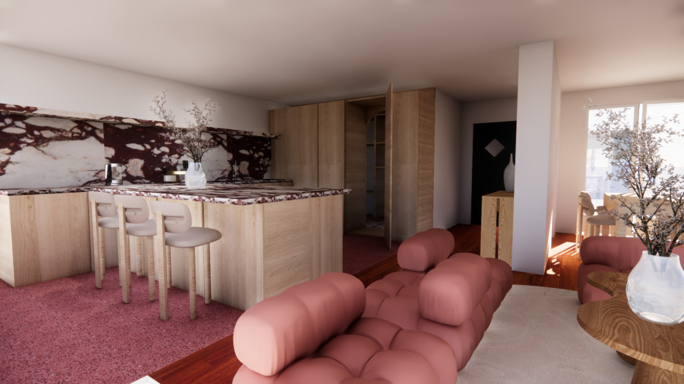 Courbevoie - Projet Laguna | Rénovation rez-de-chaussée, 40m²