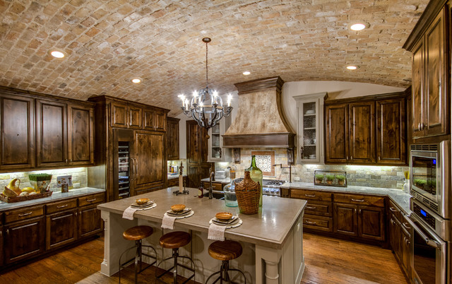 Rustic Mediterranean Mediterranean Kitchen Austin By Bella