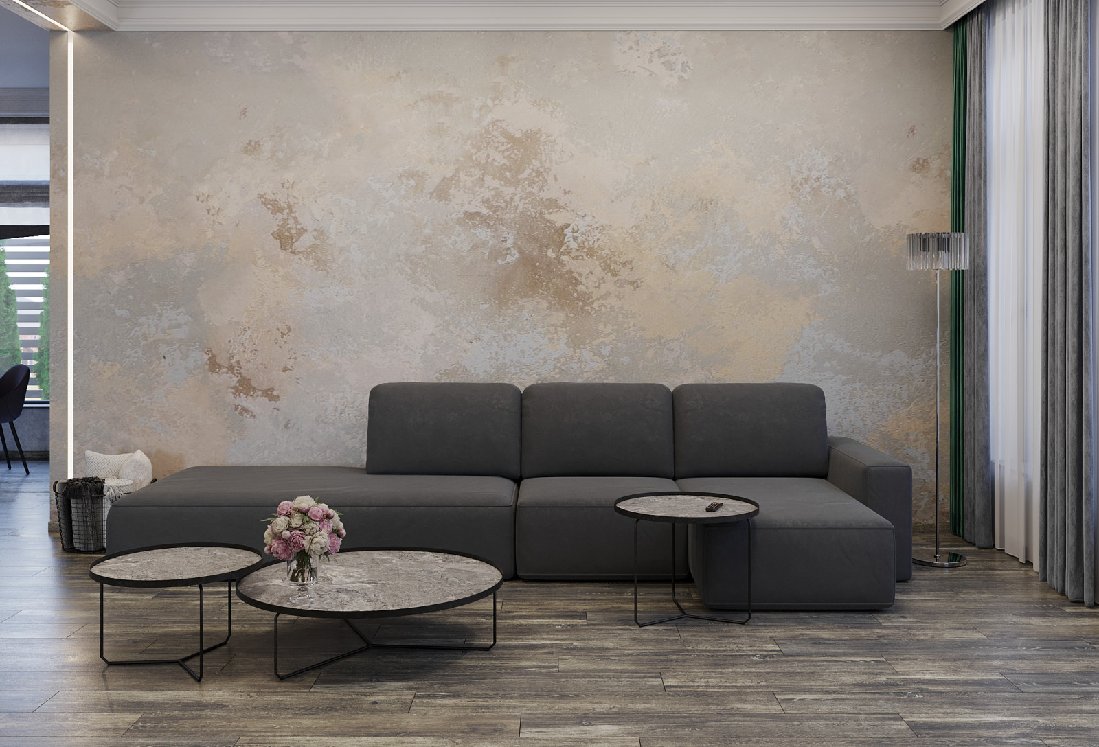 Минималистичный интерьер частного дома