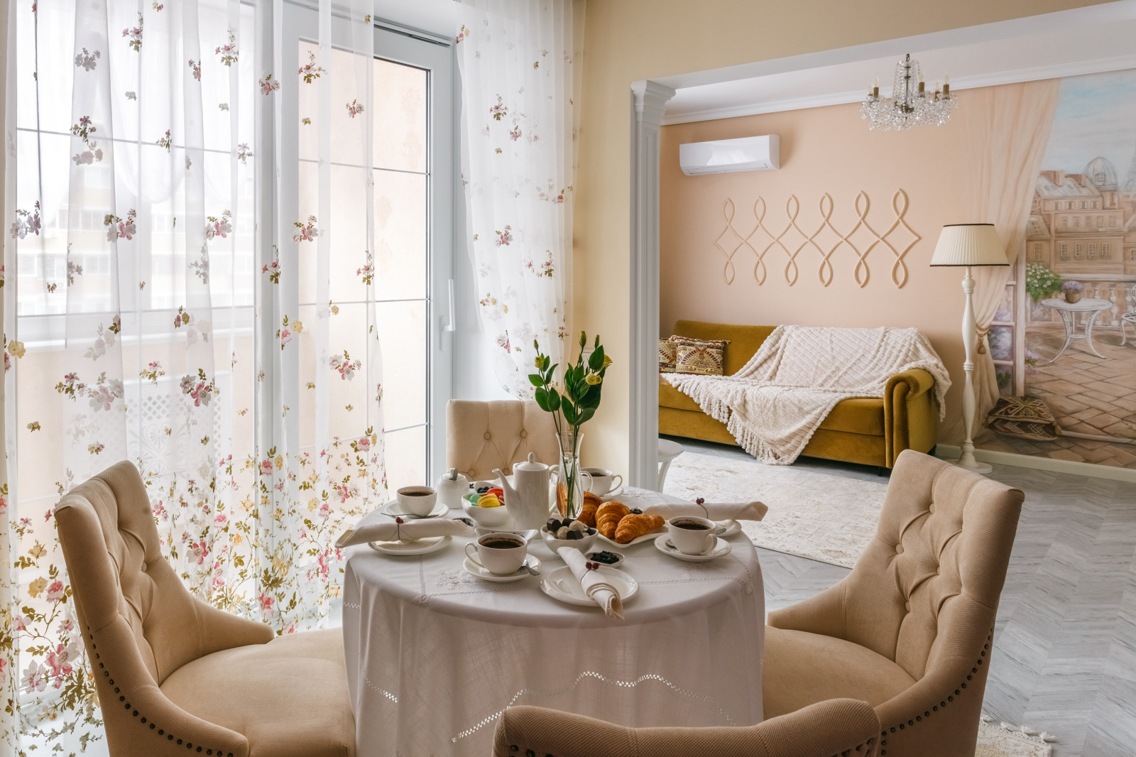 Проект кухни в стиле прованс.