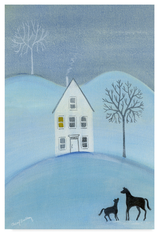 Winter Time Poster Print by Cora Niele 24 x 24