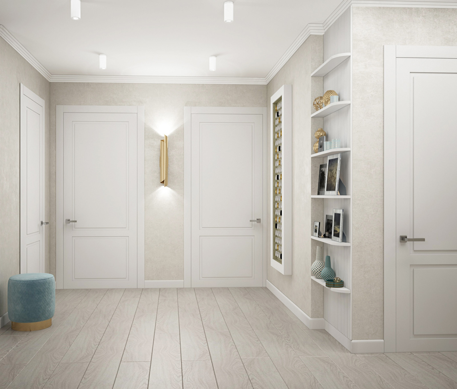 Квартира в стиле Неоклассика