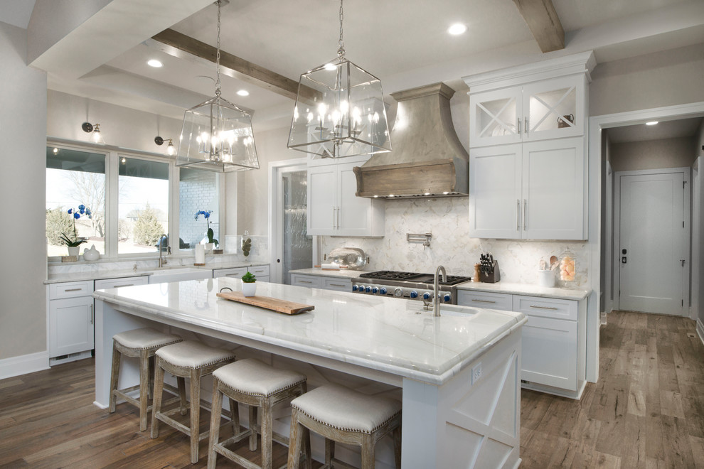 Inspiration for a transitional kitchen in Wichita.