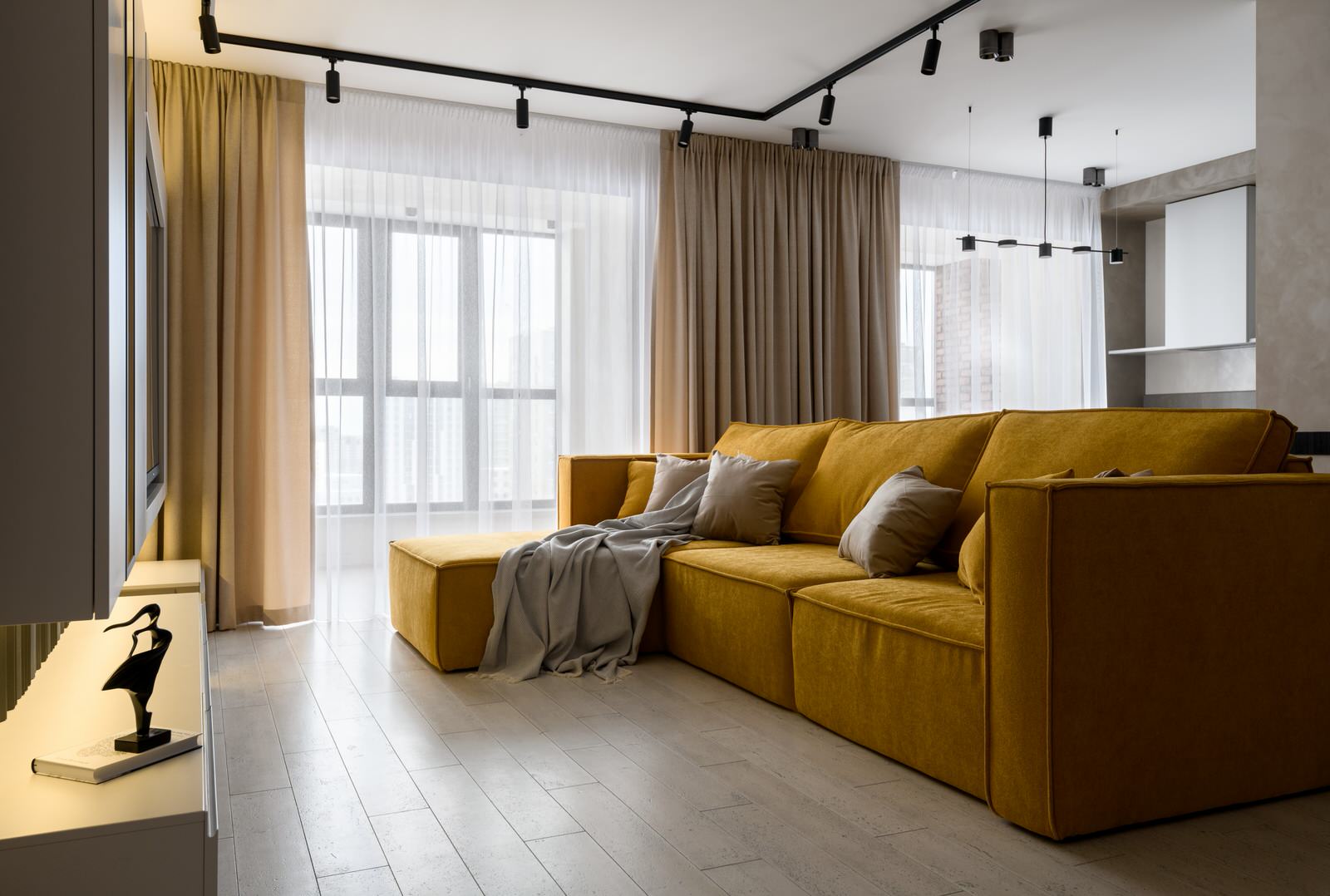 Проект 2-х комнатной квартиры 70 кв.м.