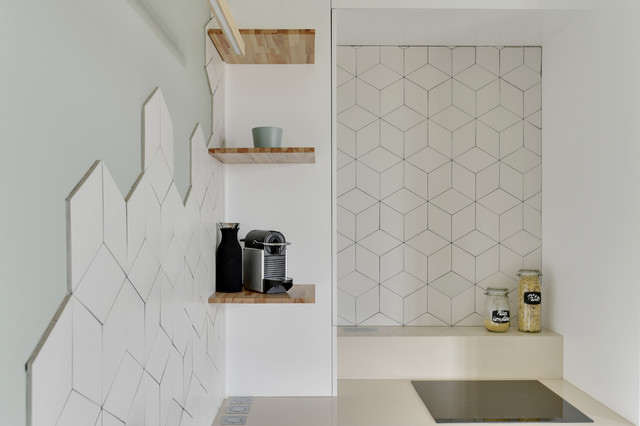 Hexa moderno-cocina