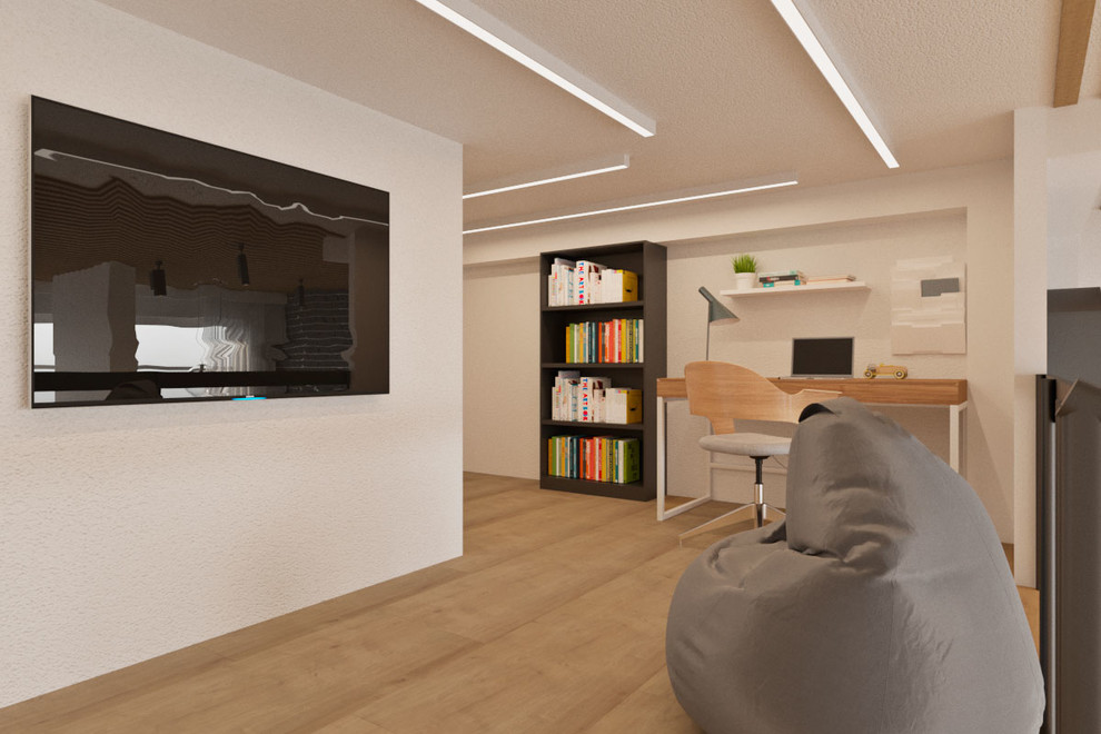 Однушка с антресолями