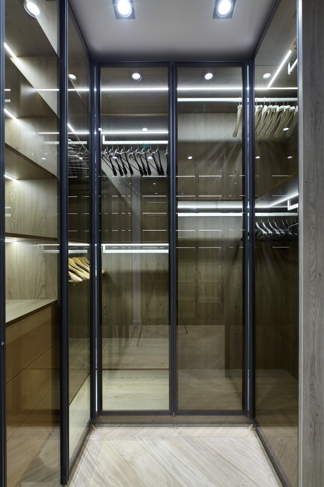 Гардеробная комната - Contemporary - Closet - Moscow - by СВОЁ / Двери ...