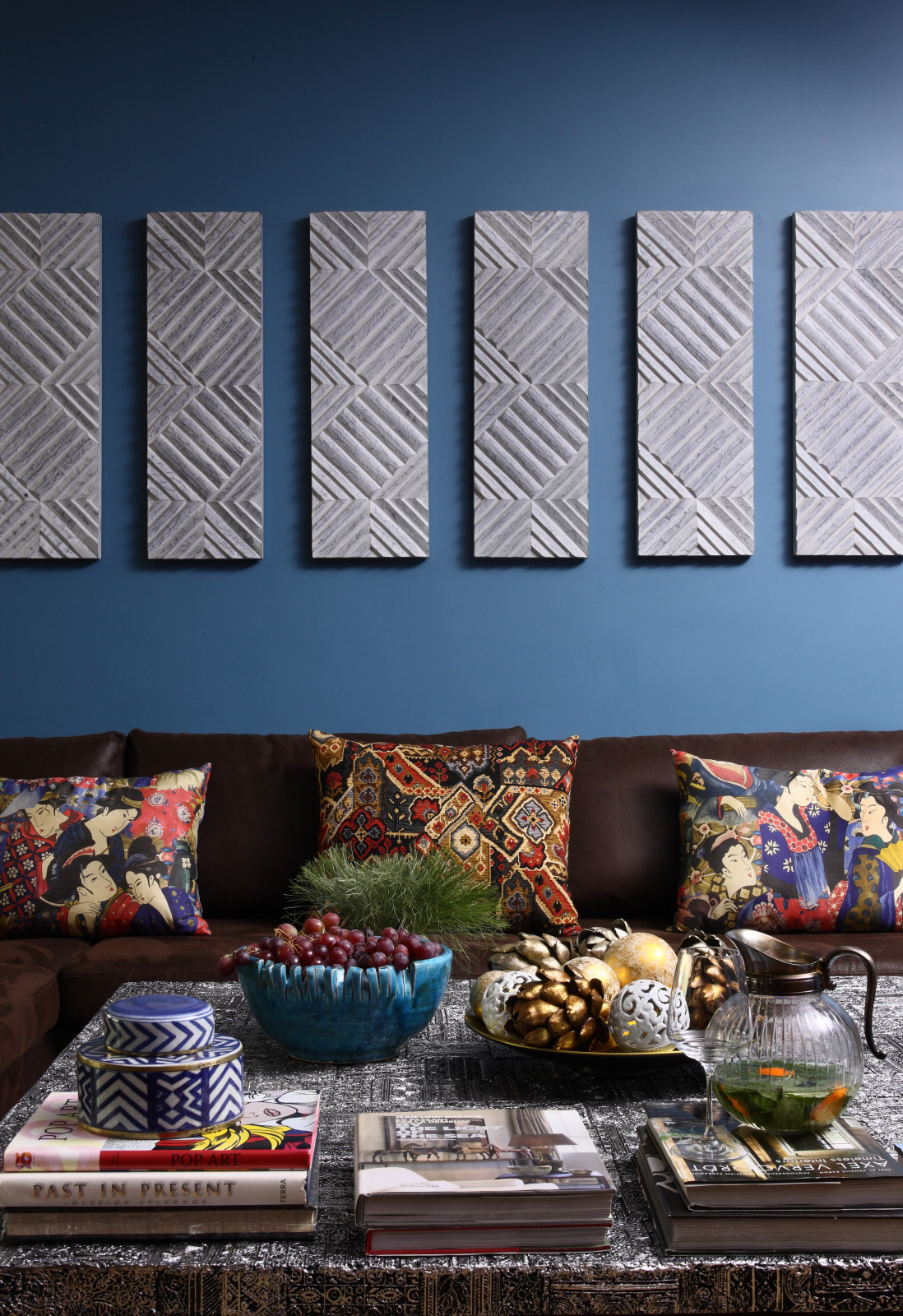 Синяя квартира в Подмосковье