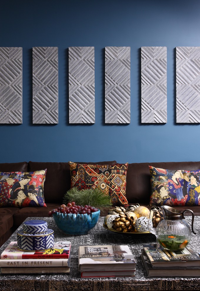 Синяя квартира в Подмосковье