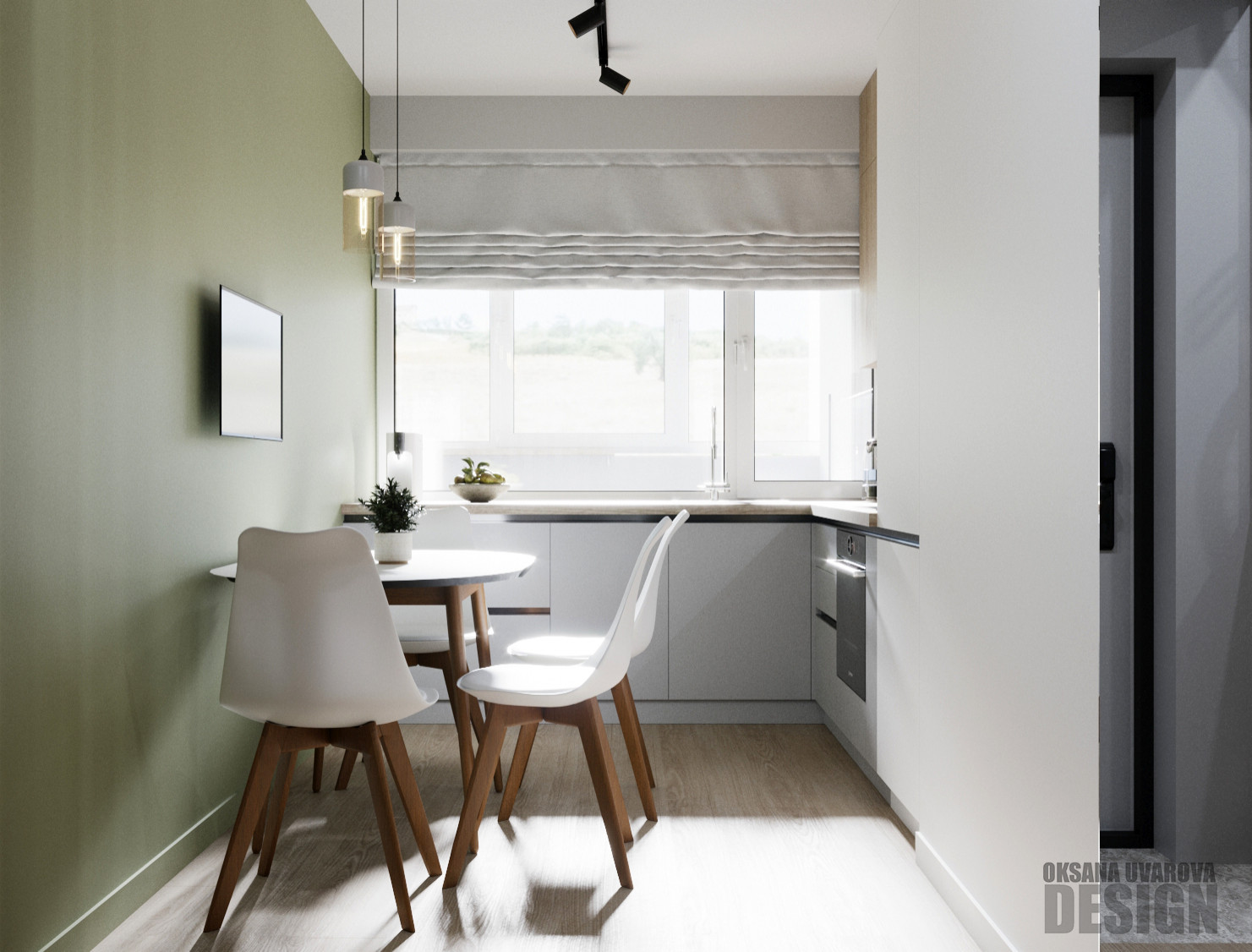 Двухкомнатная квартира для молодой пары в Москве