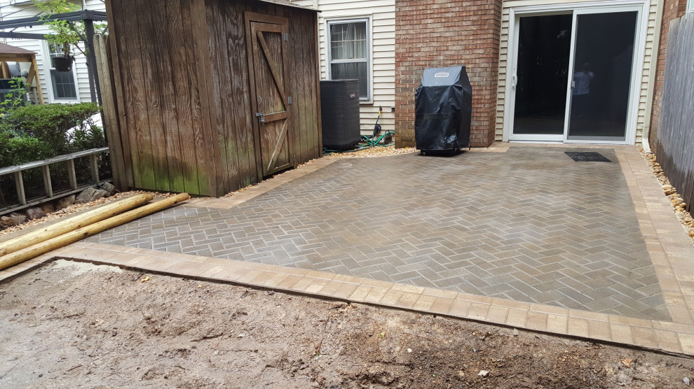 Herringbone Patio