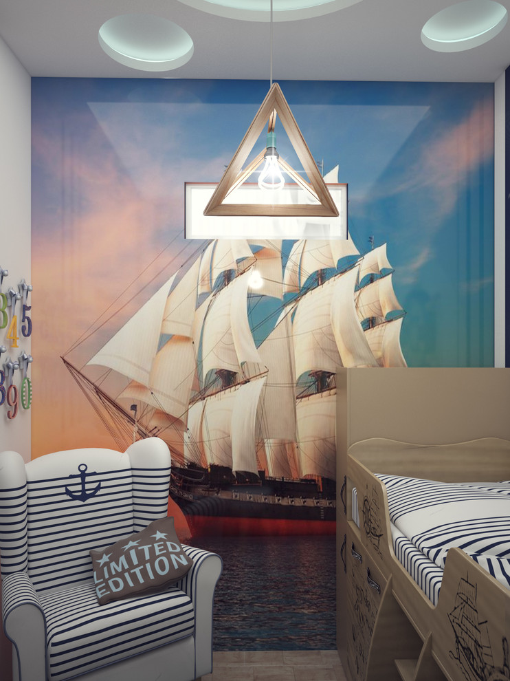 Эффектный дизайн для не большого пространства.