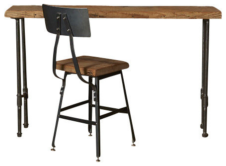 Urban Wood Goods Industry Mini Desk, Standard, 36"x11.5"