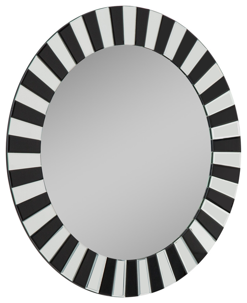 Tiara Modern Bathroom Mirror Contemporary Bathroom Mirrors by