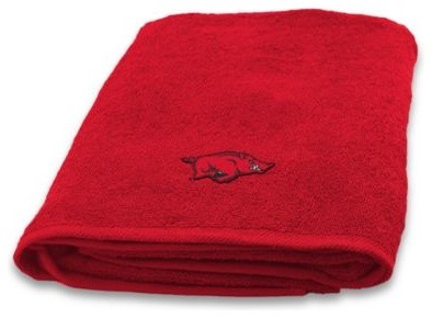 University of Arkansas 100% Cotton Bath Towel