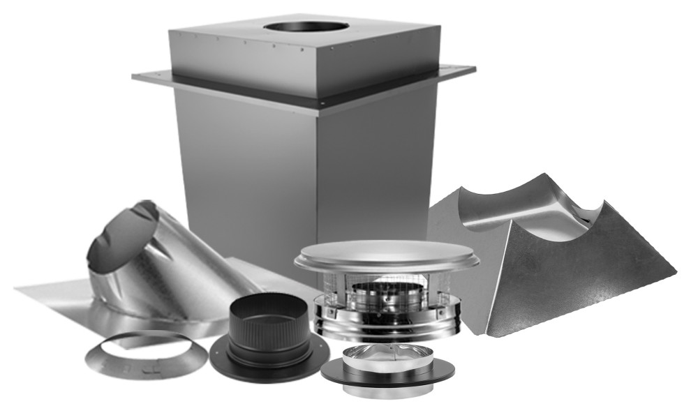 6"Diameter DuraPlus "Up" ThroughtheCeiling Kit, 6 inch Diameter