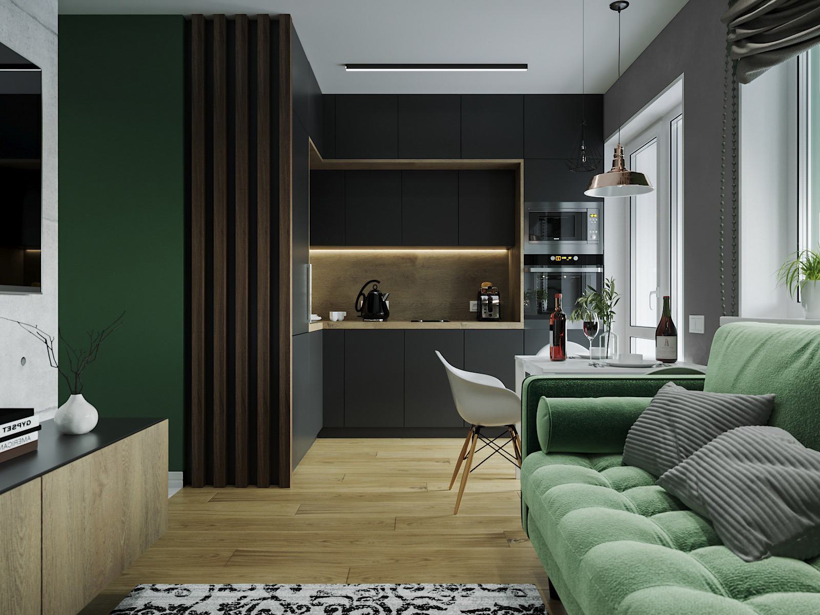 Студия для молодого человека