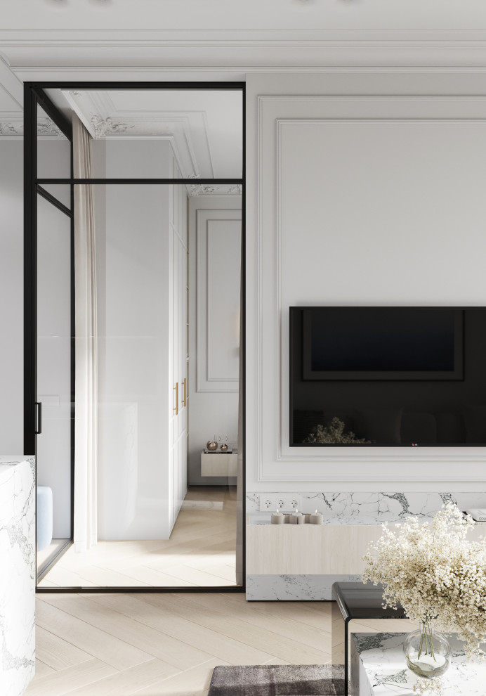 Однокомнатная квартира в стиле современной классики