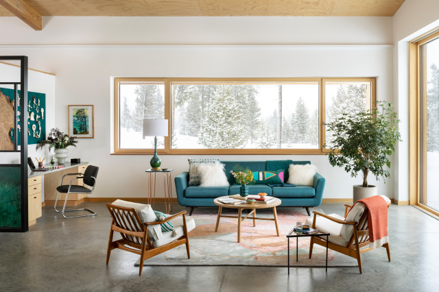 Private Residence modern-wohnbereich