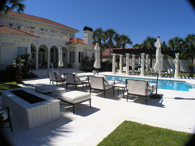 Destin Waterfront mediterran-garten