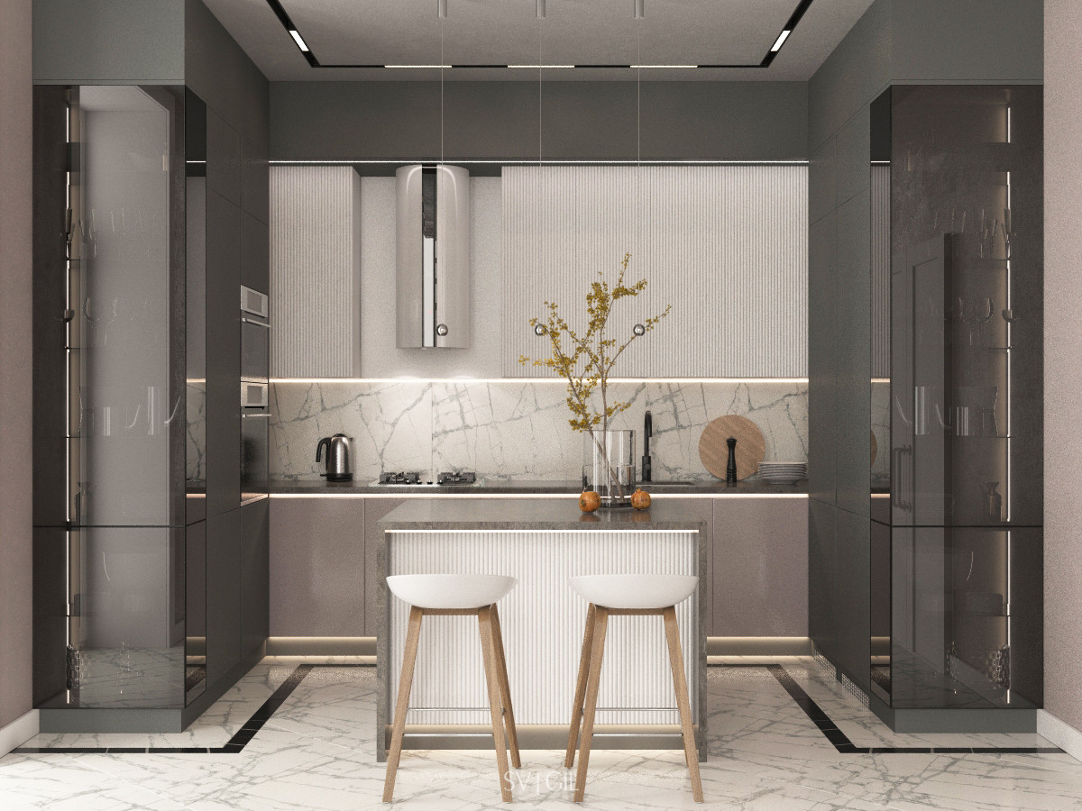 Современный интерьер коттеджа