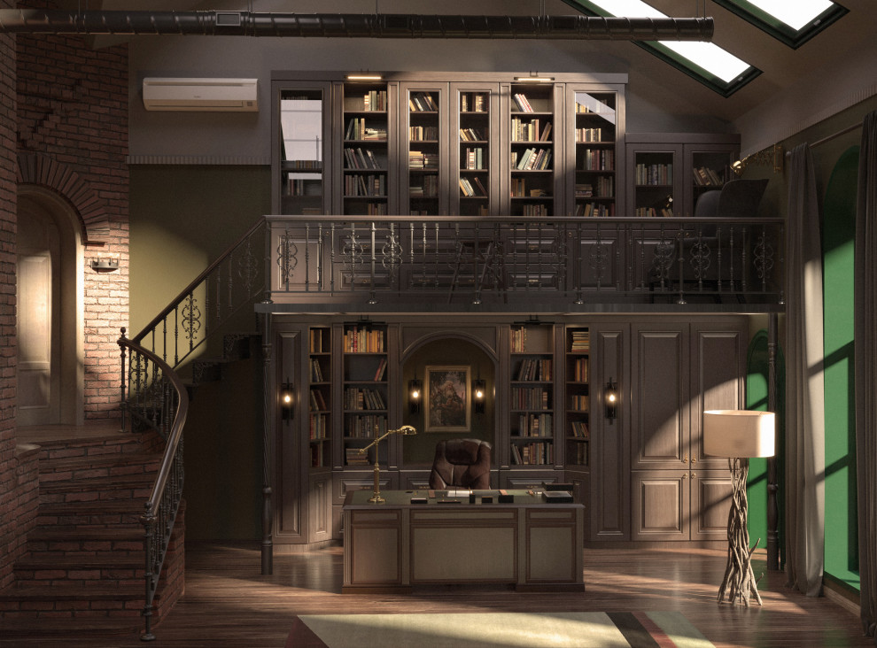 Дом в стиле "Русский лофт"